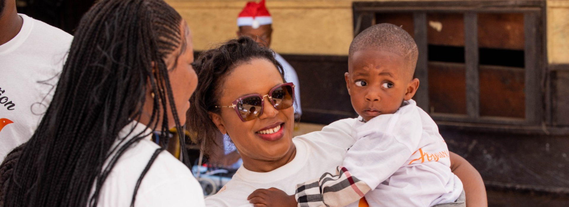 Visite de l'Orphelinat Foundation Famille Chrétienne 